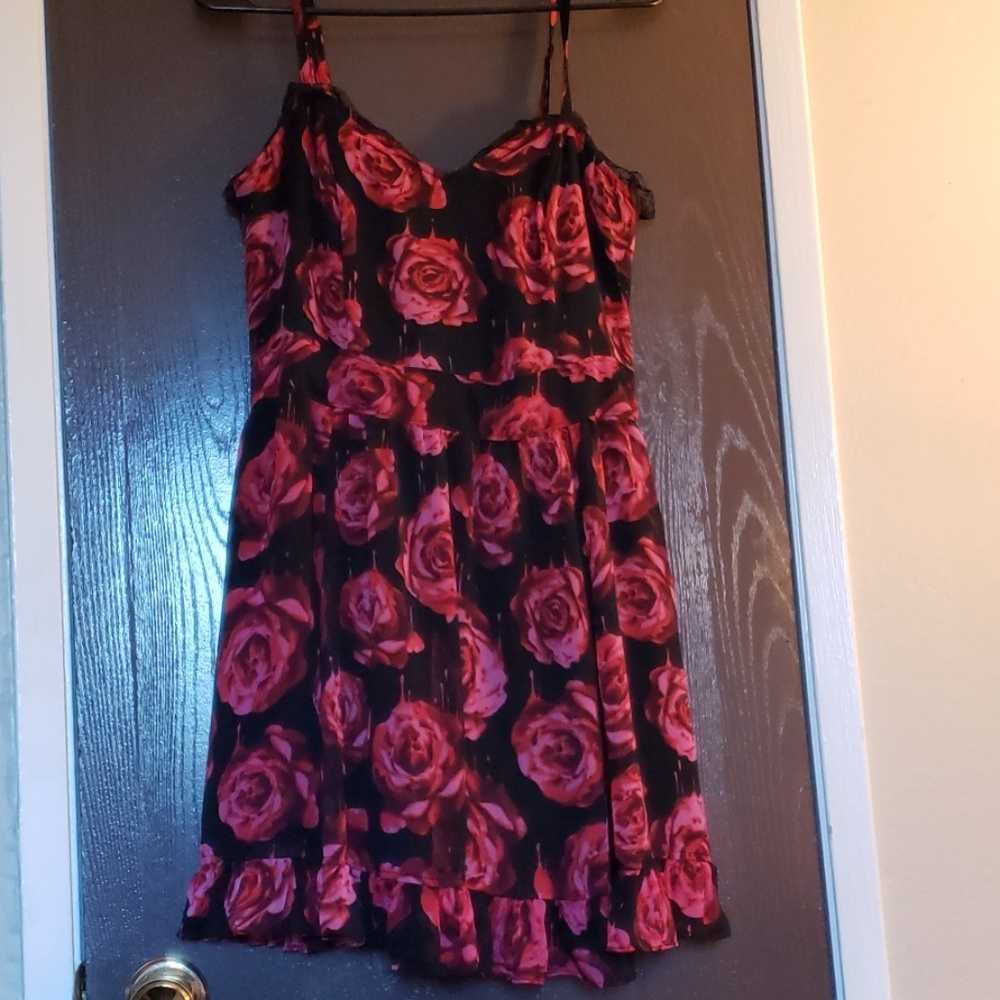 Royal Bones Bloody Rose Dress